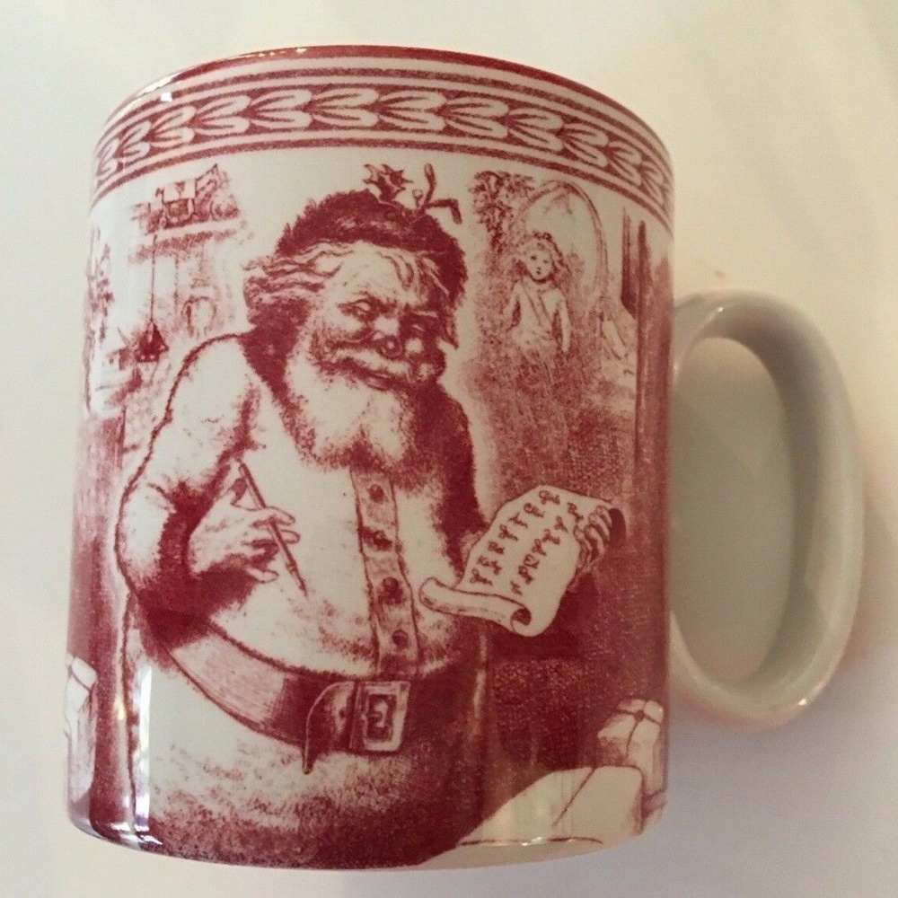 Spode St Nick Santa Claus Christmas Coffee Mug - Picture 1 of 5